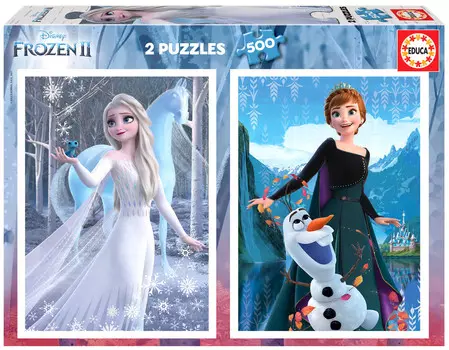 Educa, пазл Frozen II, 2х500 шт.