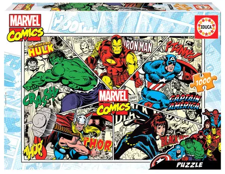 Educa, пазл, Marvel Comics, 1000 шт.