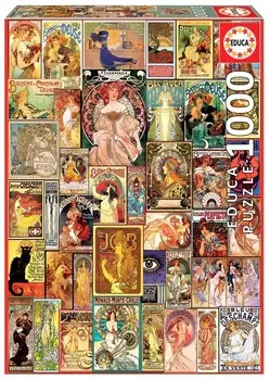 Educa, пазл, стиль модерн (коллаж), 1000 шт.