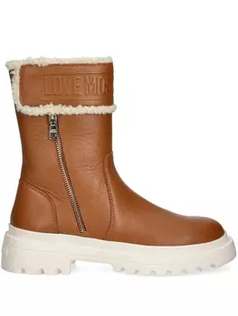 Ее сапоги Love Love Moschino, коричневый
