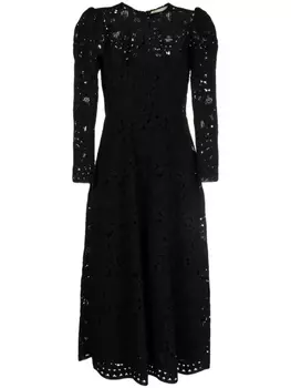 Elie Saab платье миди, черный