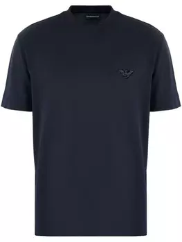 Emporio Armani легкая футболка, синий