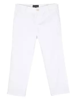 Emporio Armani прямые брюки, белый