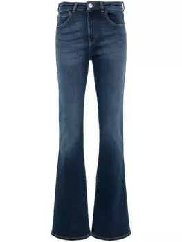 Emporio Armani расклешенные джинсы J47, синий