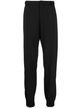 Emporio Armani шерстяные брюки, черный