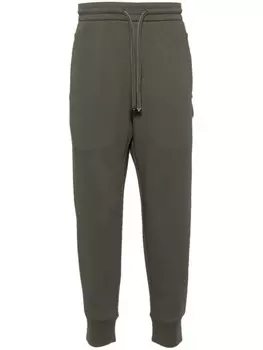 Emporio Armani спортивные брюки с кулиской, зеленый