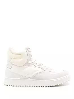 Emporio Armani высокие кроссовки, белый