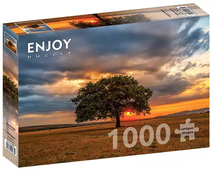 Enjoy, Пазл - Одинокое дерево, 1000 шт.