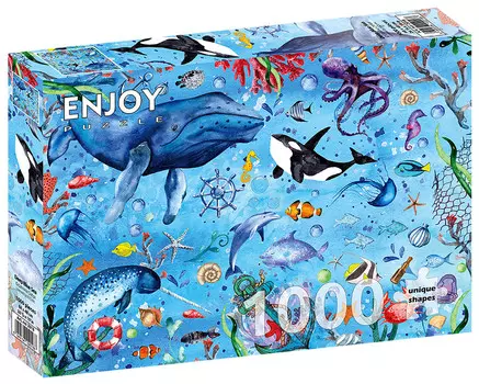 Enjoy, Пазл - Подводный мир, 1000 шт.