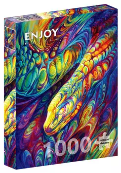 Enjoy, Пазл - Радужная змея, 1000 шт.