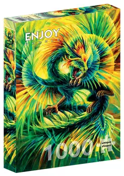 Enjoy, Пазл - Разноцветный дракон, 1000 шт.