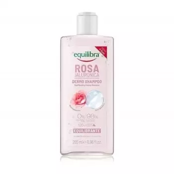 EQUILIBRA Rosa Ialuronica Деликатный шампунь 265мл