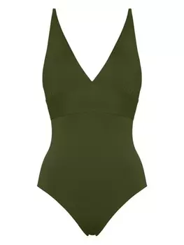 ERES купальник Larcin с V-образным вырезом, зеленый