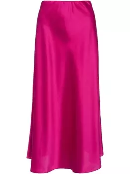ERES silk midi skirt, розовый
