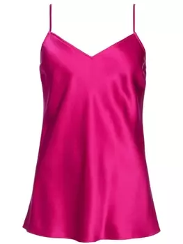 ERES silk vest top, розовый