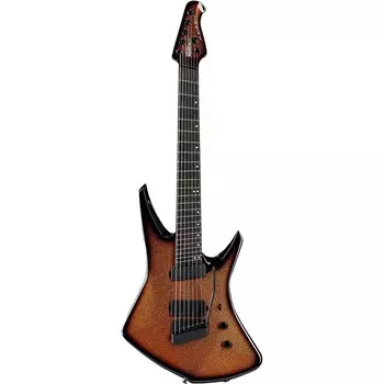 Ernie Ball Music Man Kaizen 7-струнная электрогитара Ember Burst