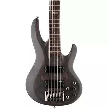ESP LTD B-205SM 5-струнная электрическая бас-гитара Satin See-Thru Black
