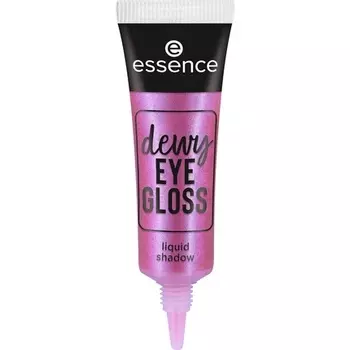 Essence Dewy Eye Gloss Liquid Shadow Nr. 02 Red Soft-Focus Radiant Fresh Vegan Nanoparticles Free Perfume-Free Oils 8ml Essence
