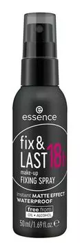 Essence Fix & Last 18h Make-up Fixing спрей для закрепления макияжа, 50 ml