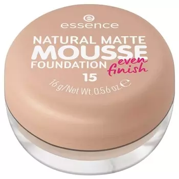 Essence Foundation Mousse Natural Matte Mousse 15