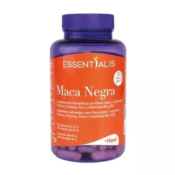 Essentialis черная мака 120 капсул Heel