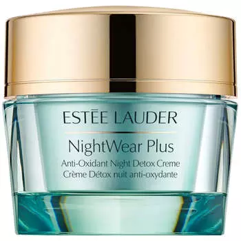 Este Lauder NightWear Plus Anti-Oxidant Night Detox Creme Очищающий крем для лица на ночь 50мл