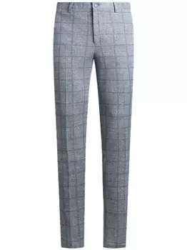 ETRO брюки в клетку, серый