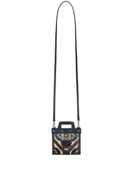 ETRO маленький картхолдер Love, синий