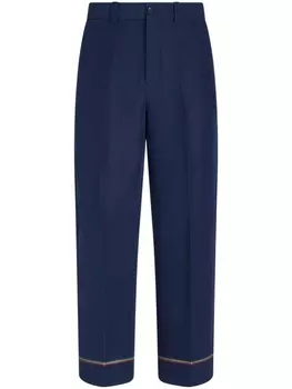 ETRO прямые брюки, синий