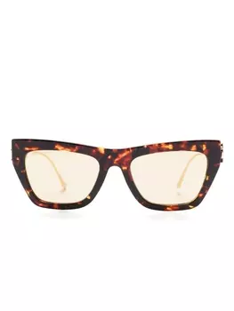 ETRO солнцезащитные очки Bold Pegaso, коричневый