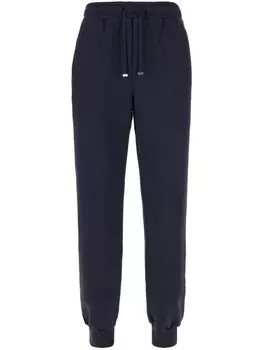 ETRO спортивные брюки с вышивкой Pegaso, синий