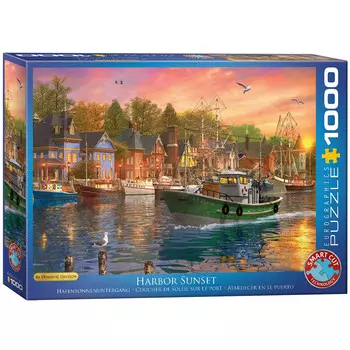 EuroGraphics, пазл Harbour Sunset, 1000 шт.