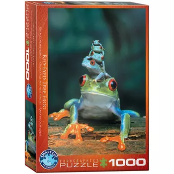 EuroGraphics, пазл, Лягушки, 1000 шт.