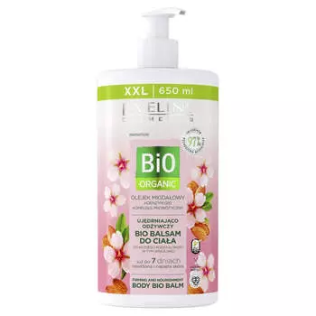 Eveline Cosmetics Bio Organic укрепляющий и питательный лосьон для тела с миндальным маслом 650мл