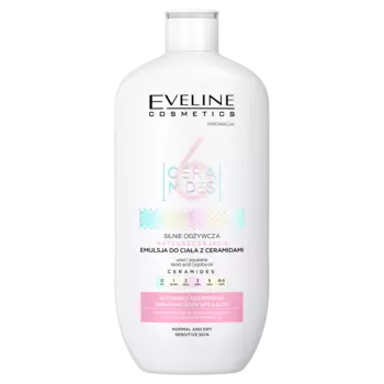 Eveline Cosmetics Ceramids питательная эмульсия для тела, 350 мл