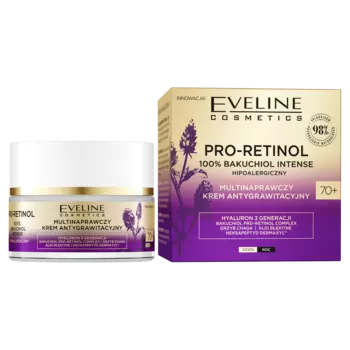 Eveline Cosmetics Pro-Retinol Дневной и ночной крем для лица 70+, 50 мл