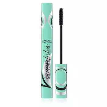 Eveline Cosmetics Тушь для ресниц Viva Curled Lashes Black 10мл