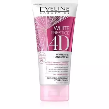 Eveline Cosmetics White Prestige 4D Whitening Hand Cream отбеливающий крем для рук 100мл