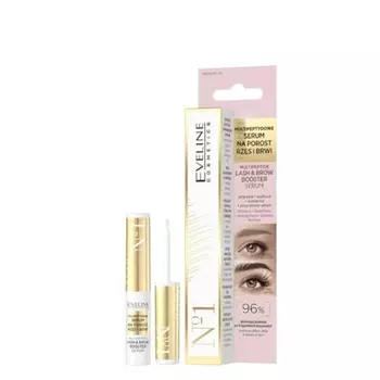 Eveline Multipeptide Сыворотка-бустер для ресниц и бровей утолщает/удлиняет/укрепляет Eveline Cosmetics