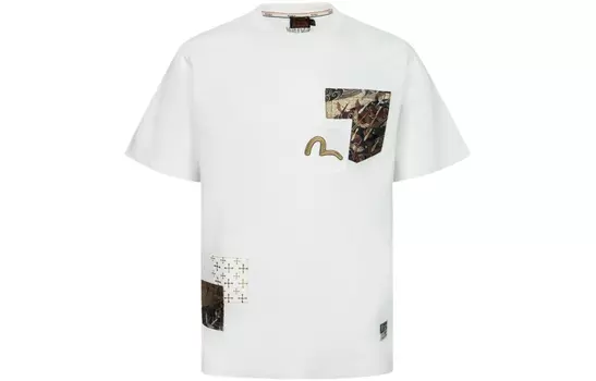 EVISU Мужская футболка, Черный