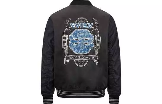 Evisu Мужская куртка, черный