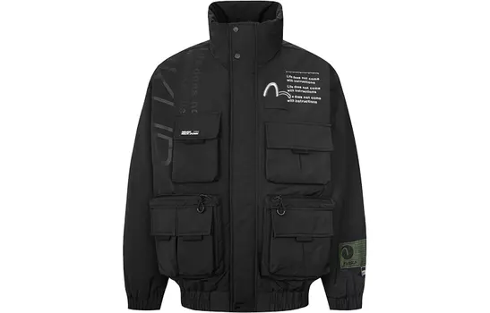 EVISU Мужская куртка, Черный