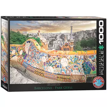 Еврографика, пазл, Barcelona Park Gnell, 1000 шт. EuroGraphics