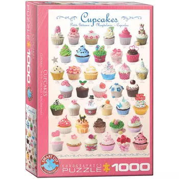 Еврографика, пазл, Кексы, 1000 шт. EuroGraphics