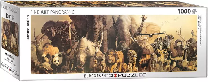 Еврографика, пазл Ноев ковчег Харуо Такино, 1000 шт. EuroGraphics