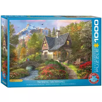 Еврографика, пазл Nordic Morning, 1000 шт. EuroGraphics