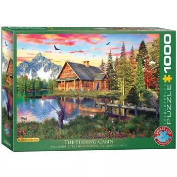 Еврографика, пазл The Fishing Cottage By Davison, 1000 шт. EuroGraphics