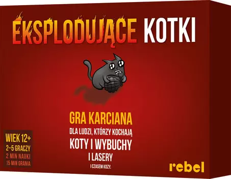 Exploding Cats, игра для вечеринок, Rebel