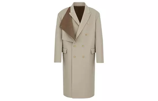 Ежеквартальные новинки Пальто Мужское Хаки Dior, хаки