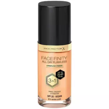Facefinity безупречный веганский тональный крем 3 в 1 на весь день Max Factor, 30 мл., цвет w70 - warm sand